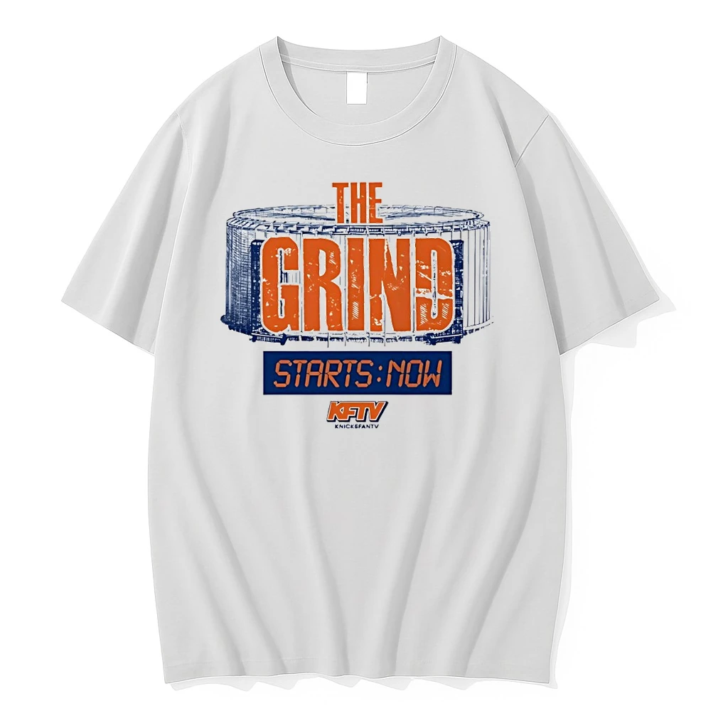The Grind Starts Now New York Knicks Basketball Nba 2026 Shirts