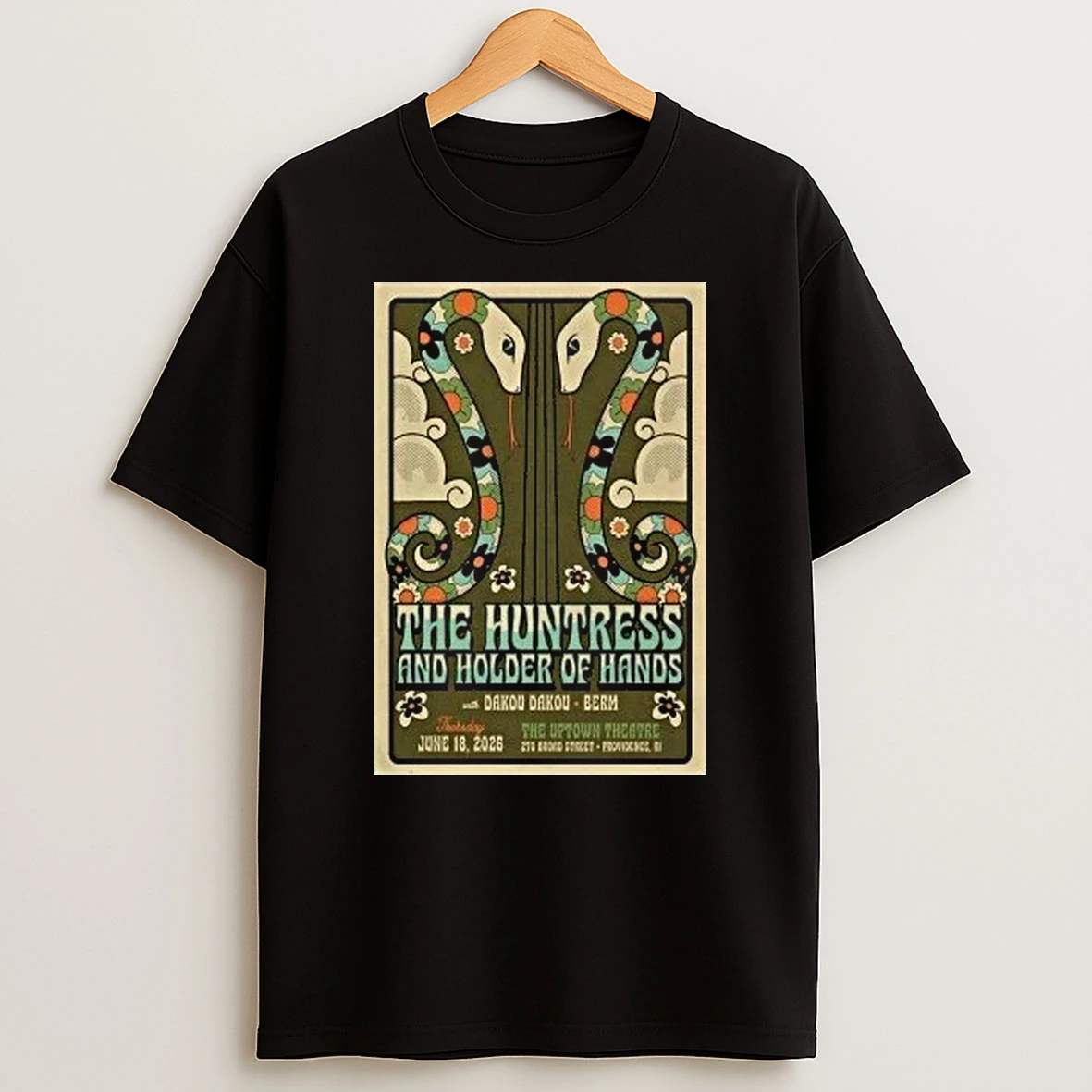 The Huntress And Holder Of Hands In Providence Ri On Jun 18 2026 Shirts