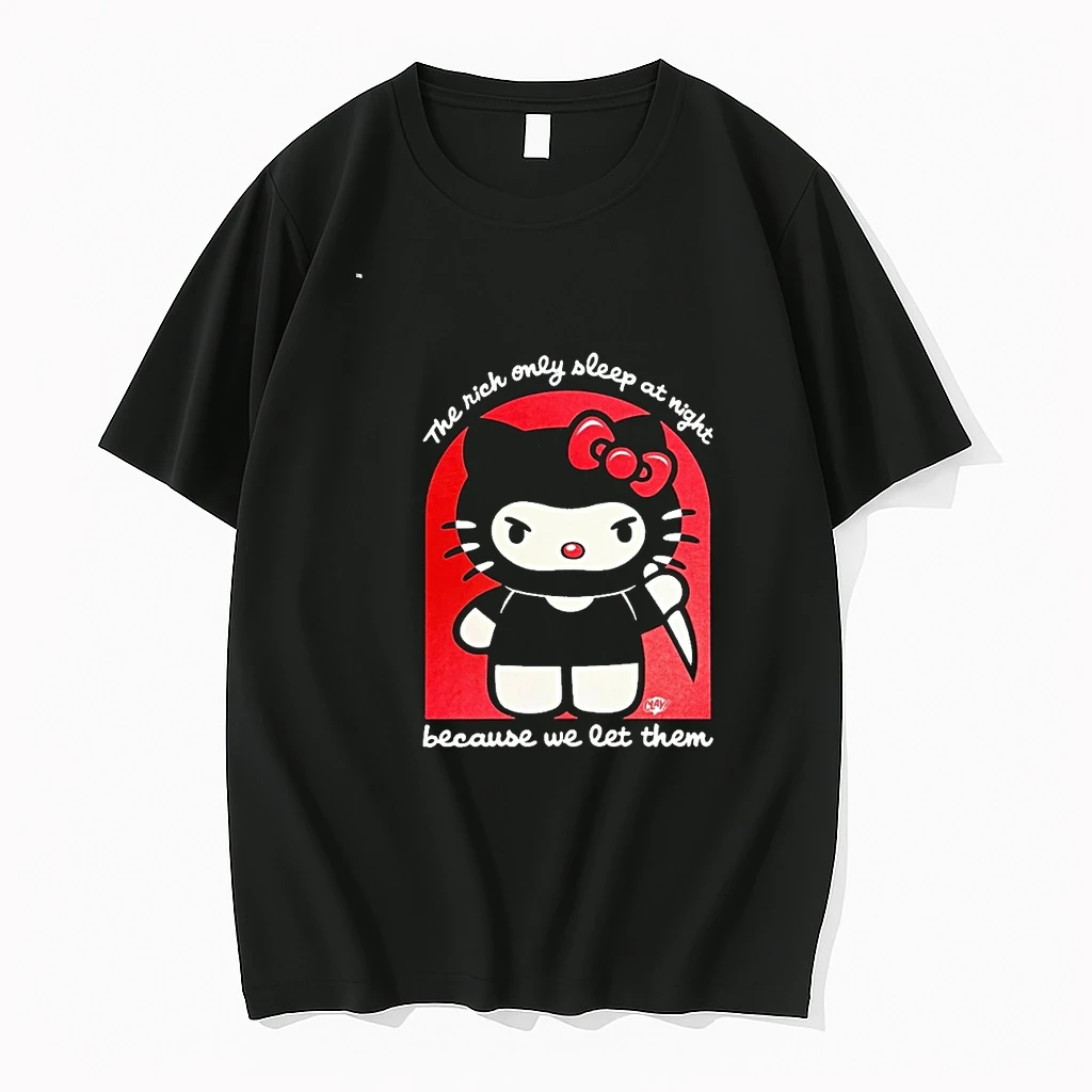 The Rich Only Sleep At Night Because We Let Them Hello Kitty 00 Shirts
