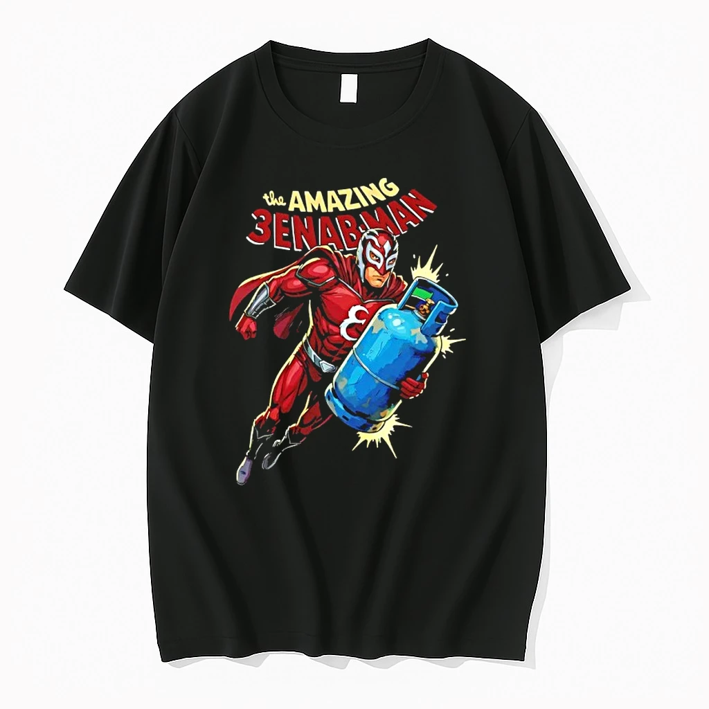 The Amazing 3enab Man Egyptian Superhero Graphic Shirts