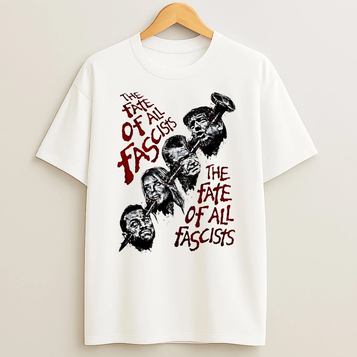 The Fate Of All Fascists Anti Trump Shirts