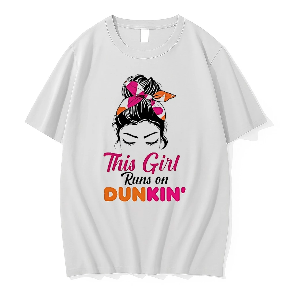 This Girl Runs On Dunkin Shirts