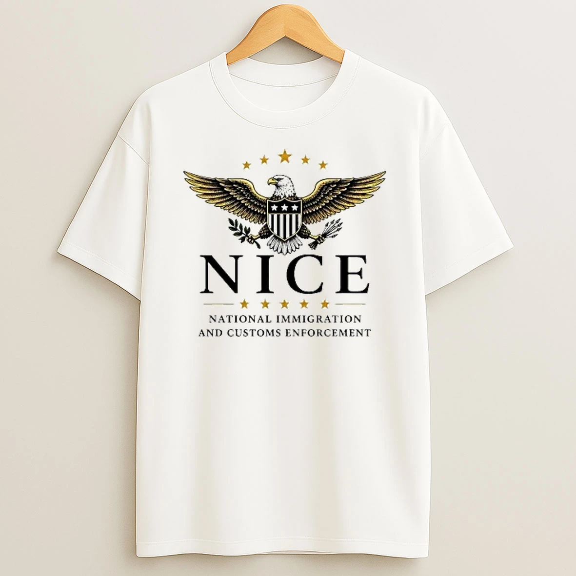 Trump National Immigration And Customs Enforcement Nice Tour 2026 Shirts
