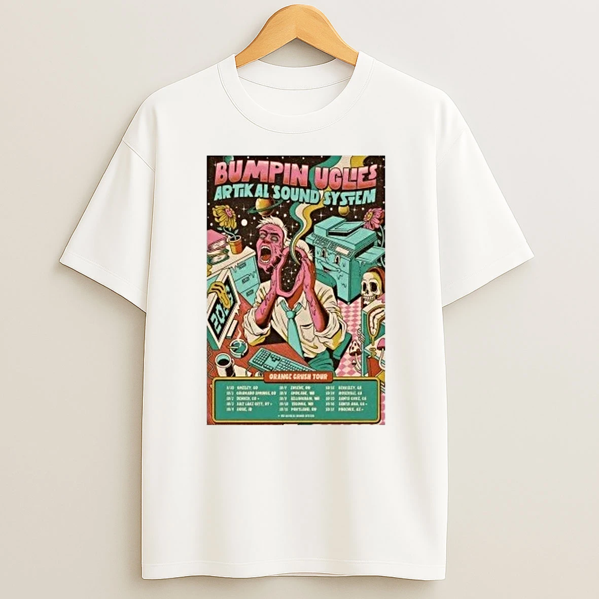 Tvdoq1dc Bumpin Uglies With Artikal Sound System Orange Crush Tour 2026 Shirts