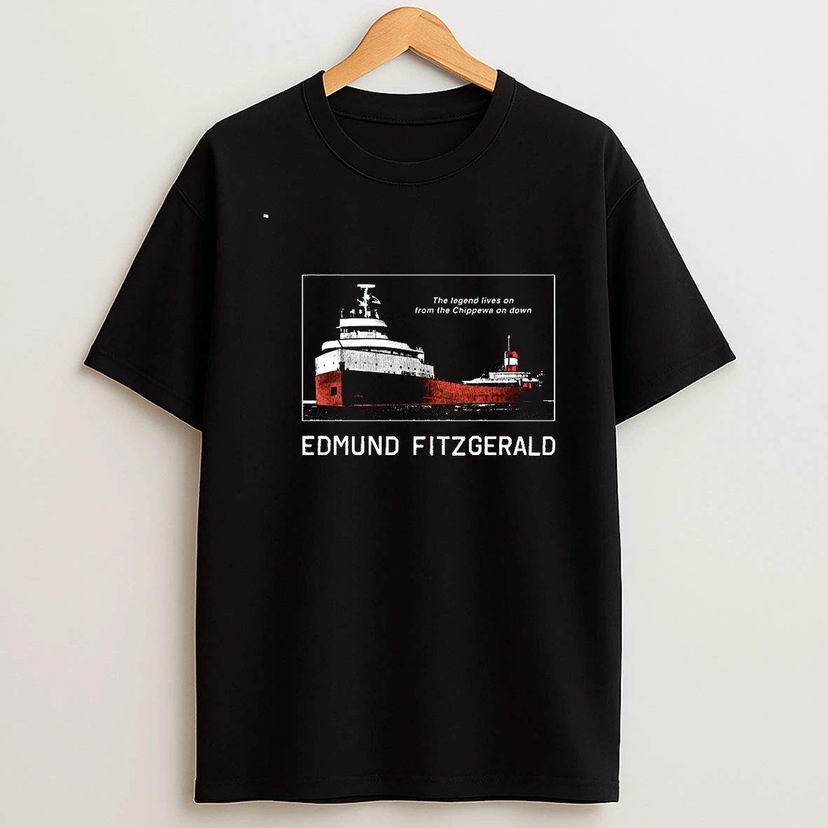Tyler Bertuzzi Wearing Edmund Fitzgerald 00 Shirts