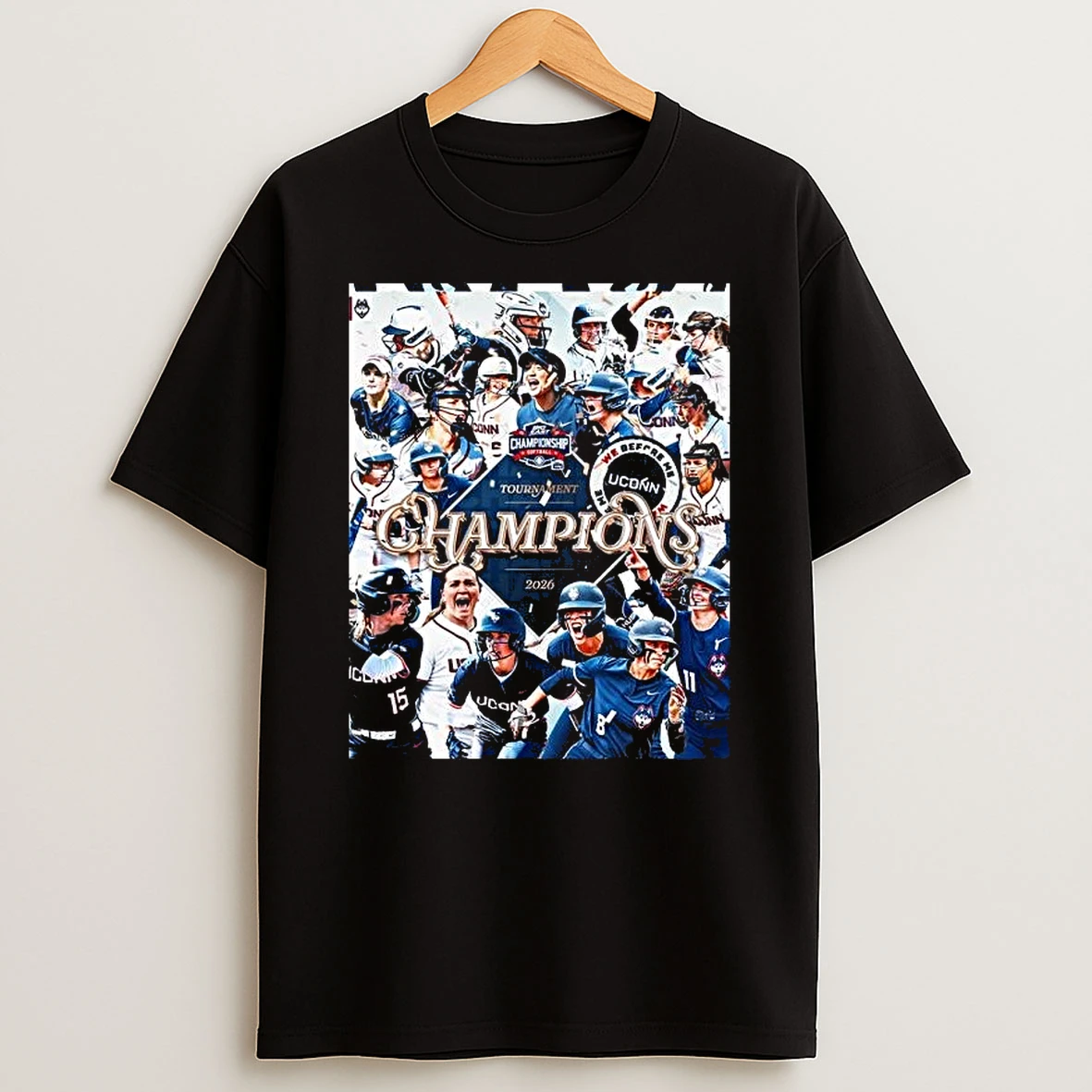Uconn Huskies 2026 Big East Softball Tournament Champions Shirts
