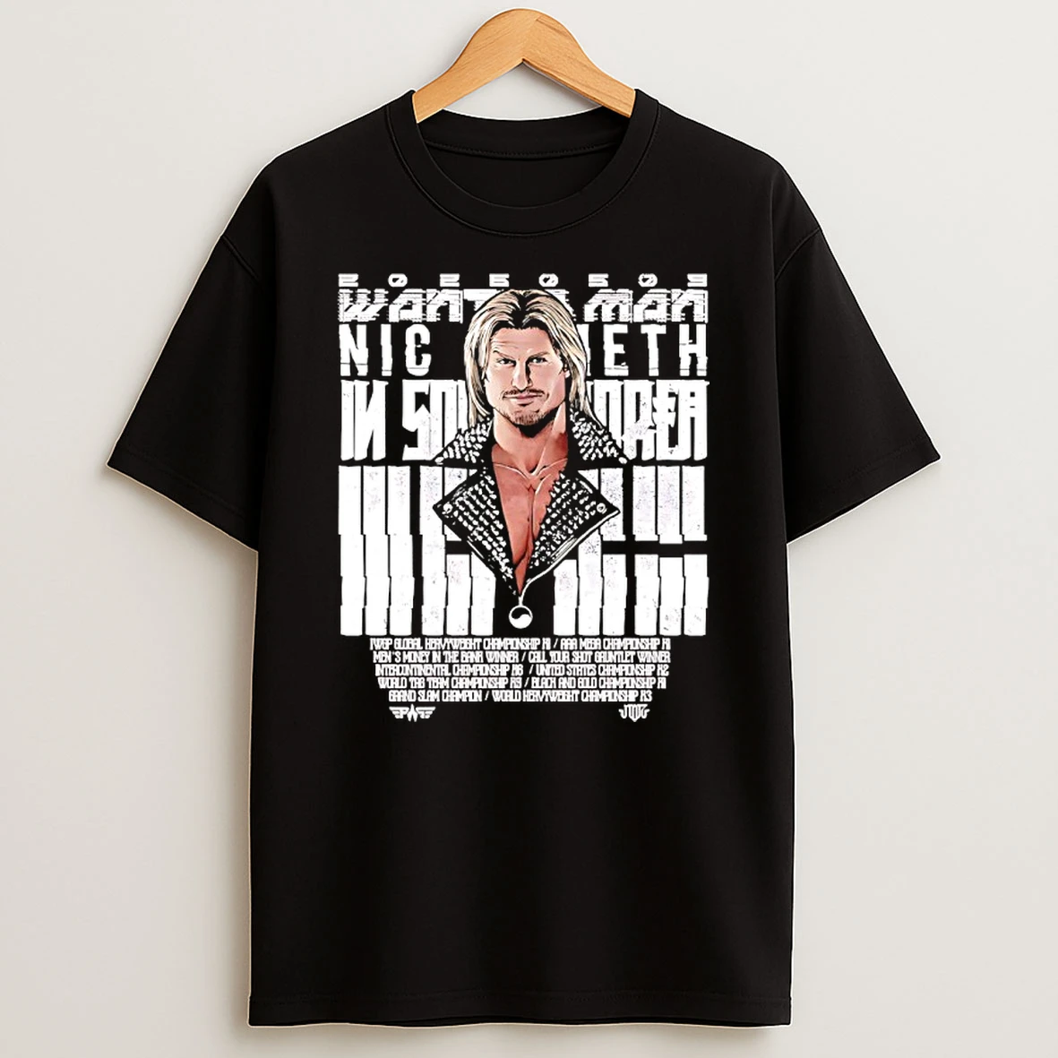 Uu2pd0fh The Wanted Man Nic Nemeth Professional Wrestler Shirts
