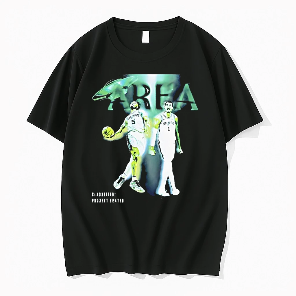Victor Wembanyama And Stephon Castle Of The San Antonio Spurs Ufo Shirts
