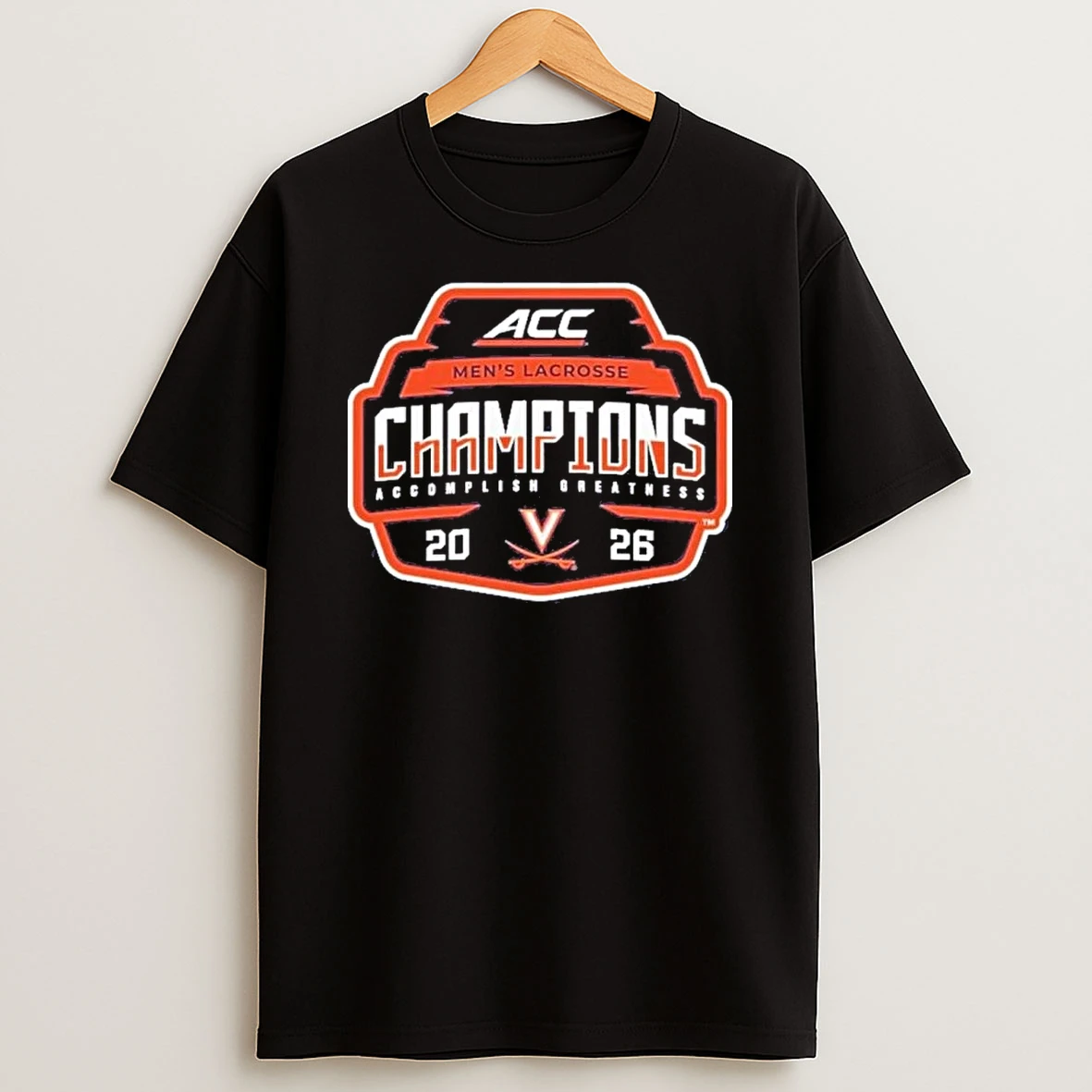 Virginia Cavaliers 2026 Acc Mens Lacrosse Tournament Champions Locker Room Shirts