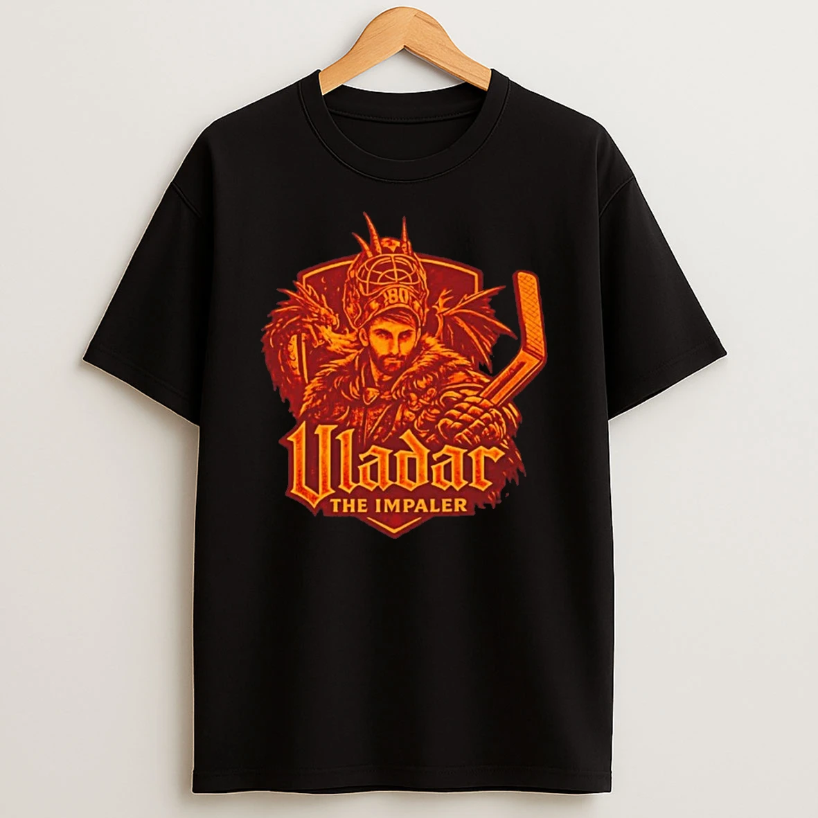 Vladar The Impaler Dan Vladar Hockey Philadelphia Flyers Goalie Shirts