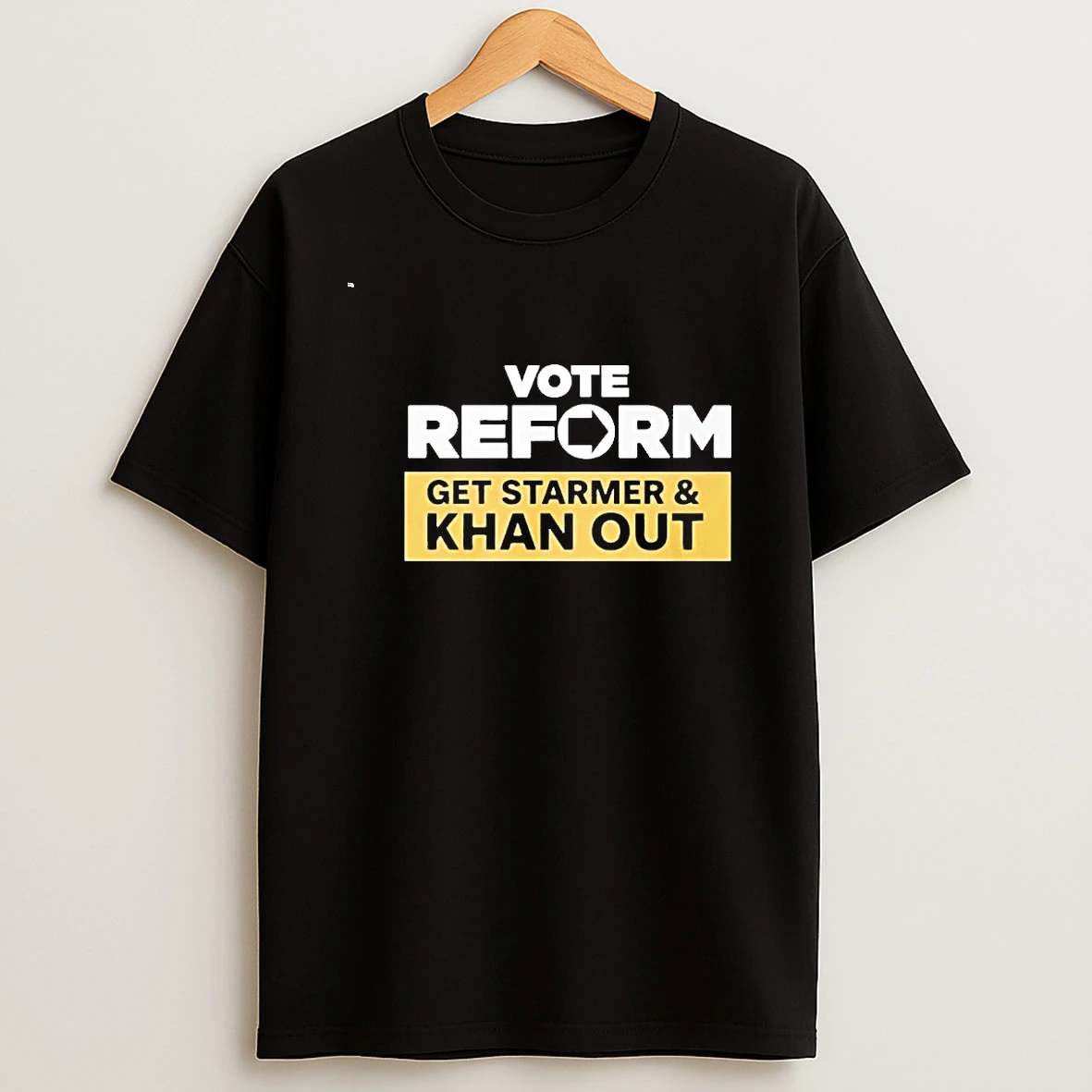Vote Reform To Get Starmer And Khan Out Reform Uk 00 Shirts
