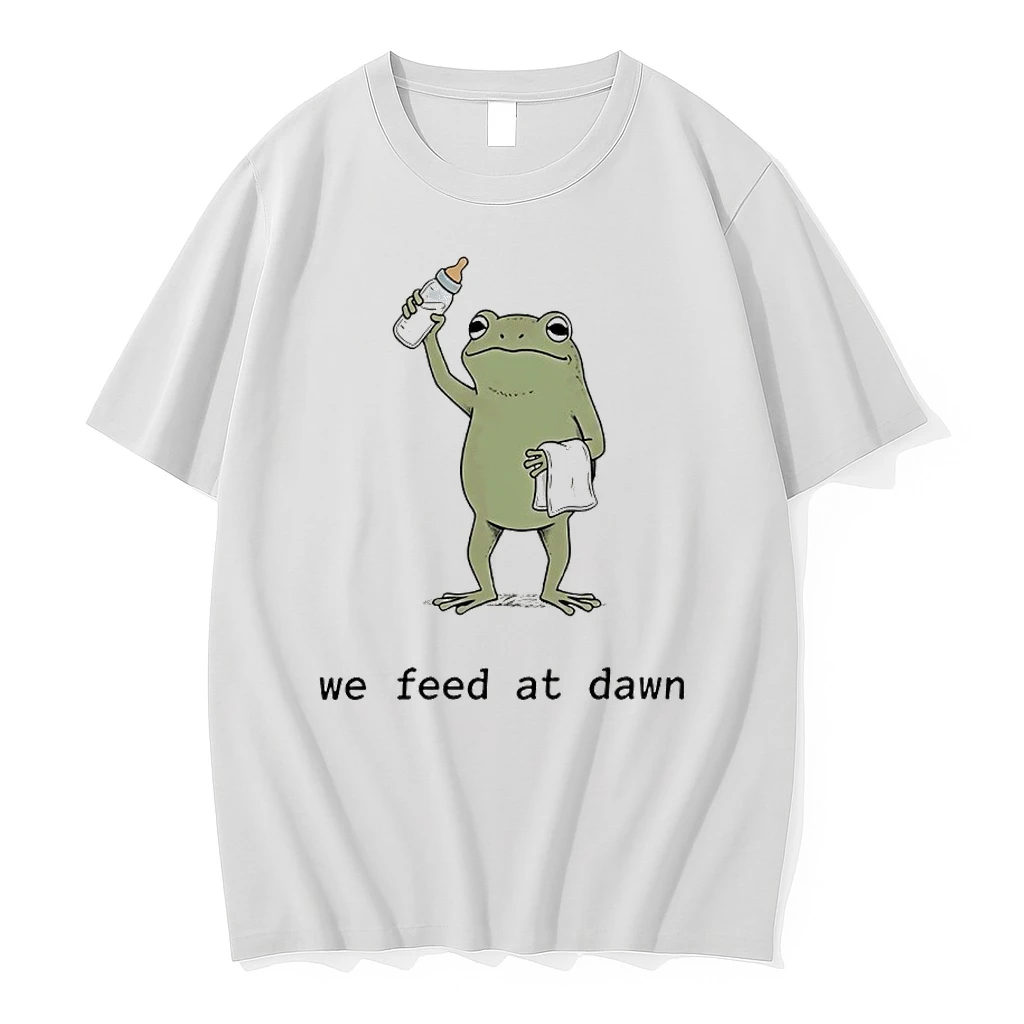 We Feed At Dawn Mommy And Me Frog Meme Shirts