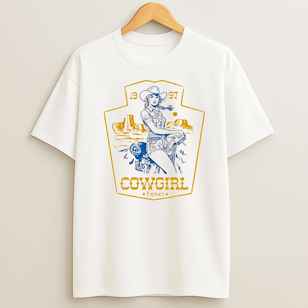 Western Cowgirl Texas 1997 Shirts