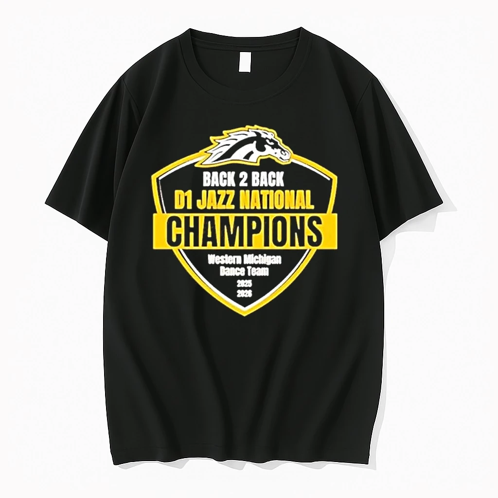 Western Michigan Broncos Back To Back D1 Jazz National Champions Shirts