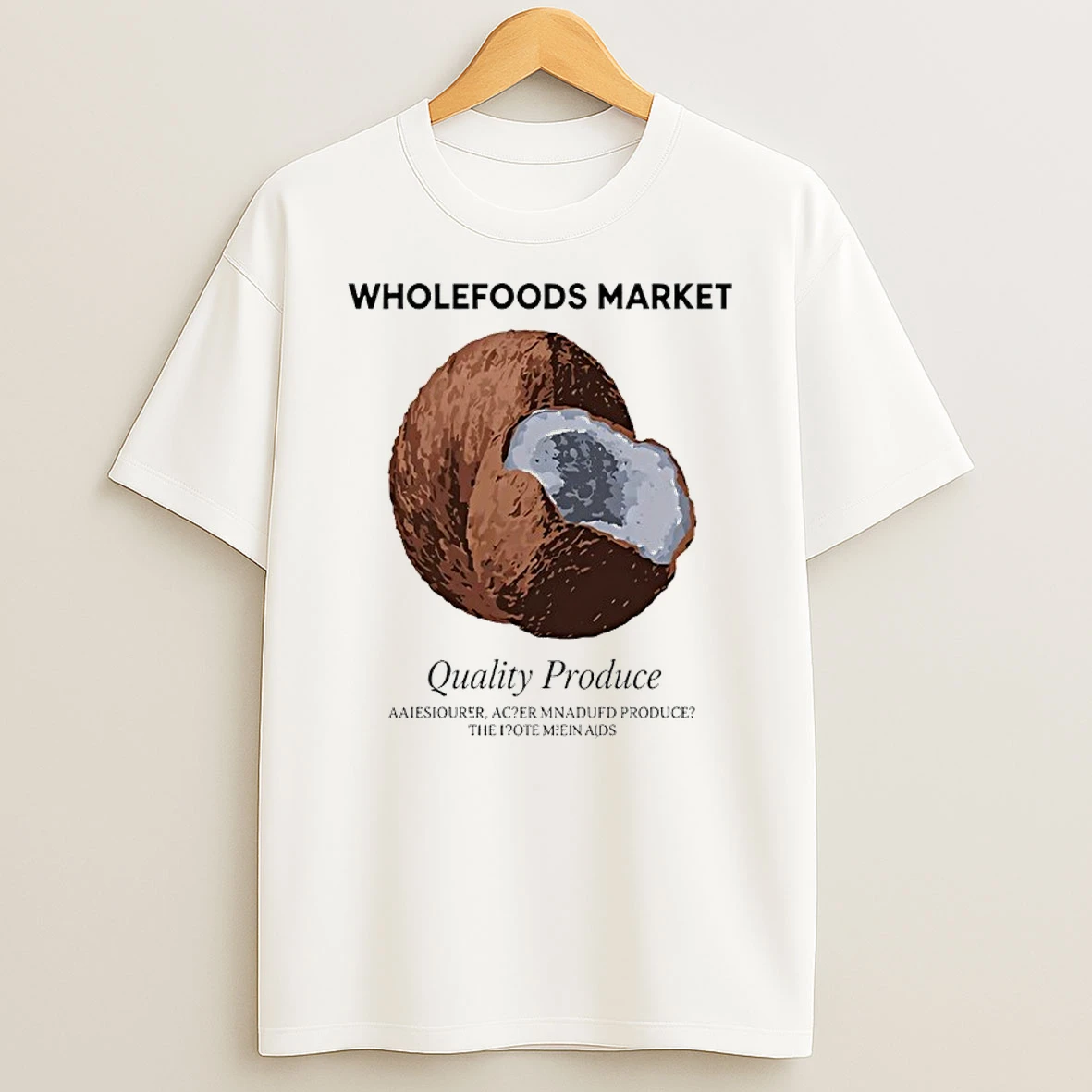 Wholefoods Market Quality Produce Shirts