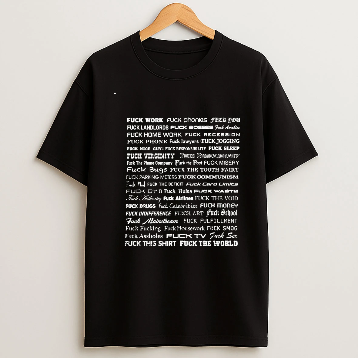 Wilson Isidor Fuck Work Fuck Phonies Fuck You 00 Shirts