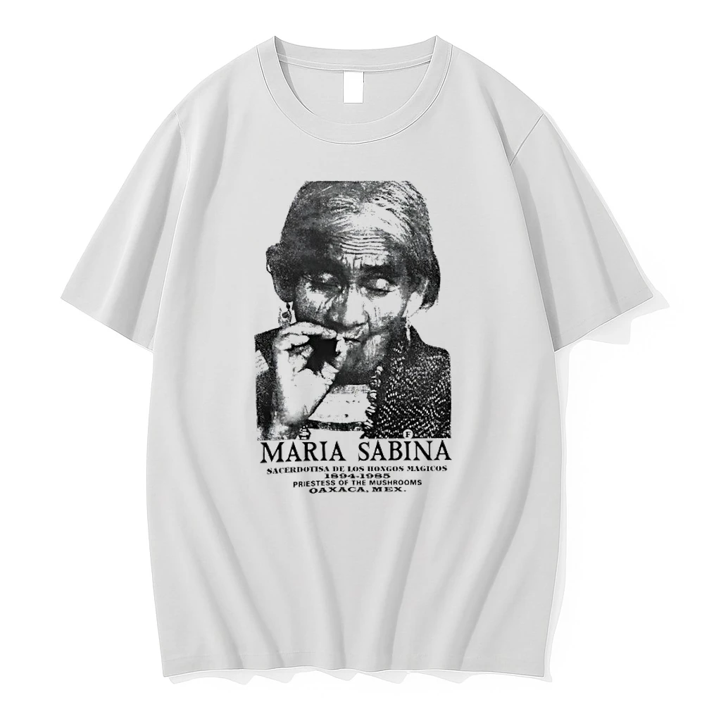 Yoongi Wearing Maria Sabina 1894 1985 Priestess Of The Mushrooms Shirts