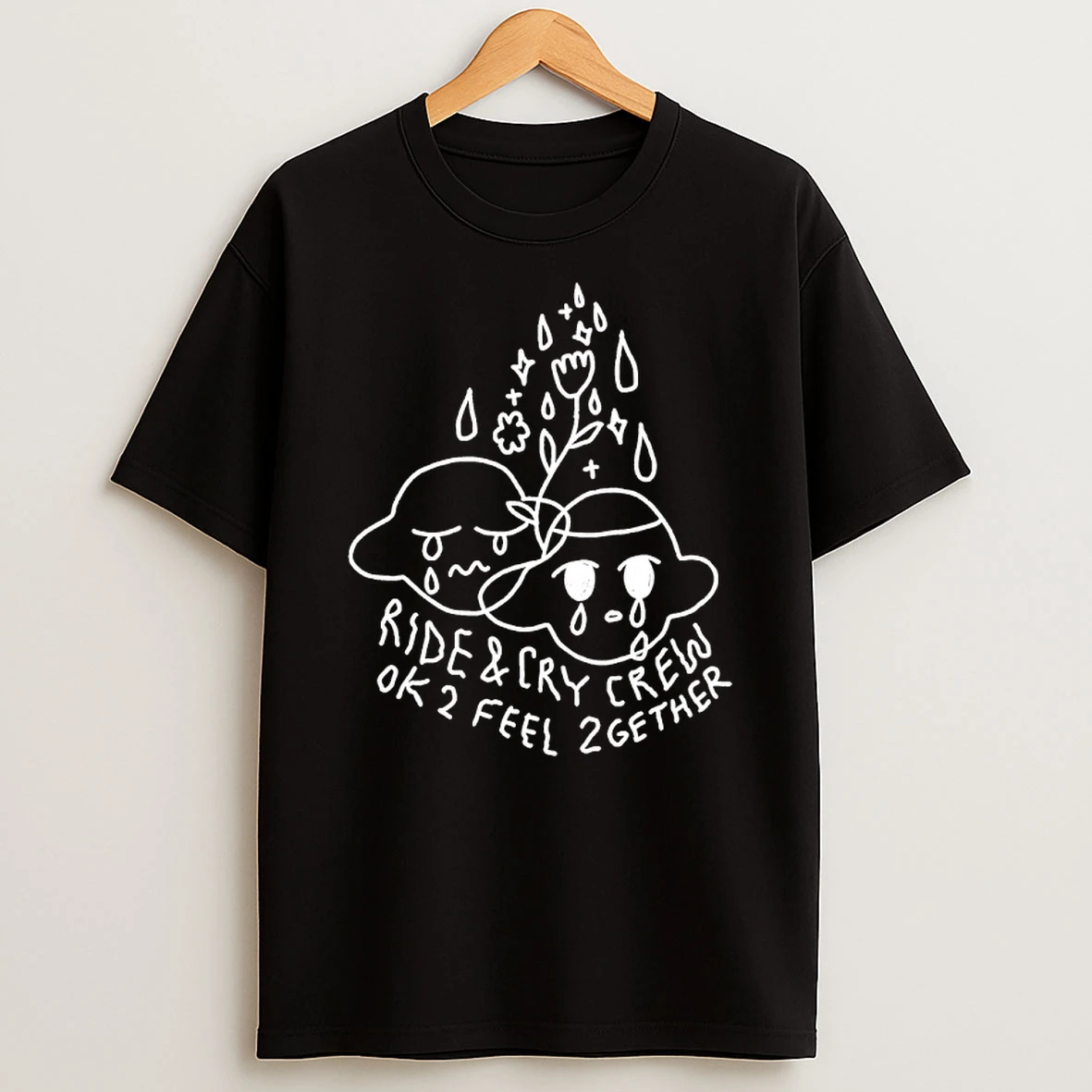 Yumi Sakugawa Ride And Cry Crew Ok 2 Feel 2gether Shirts