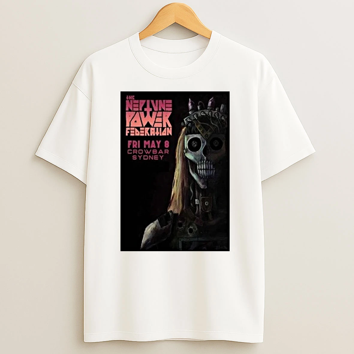 Nrhhxo8o Crowbar Sydney The Neptune Power Federation May 8 2026 Shirts