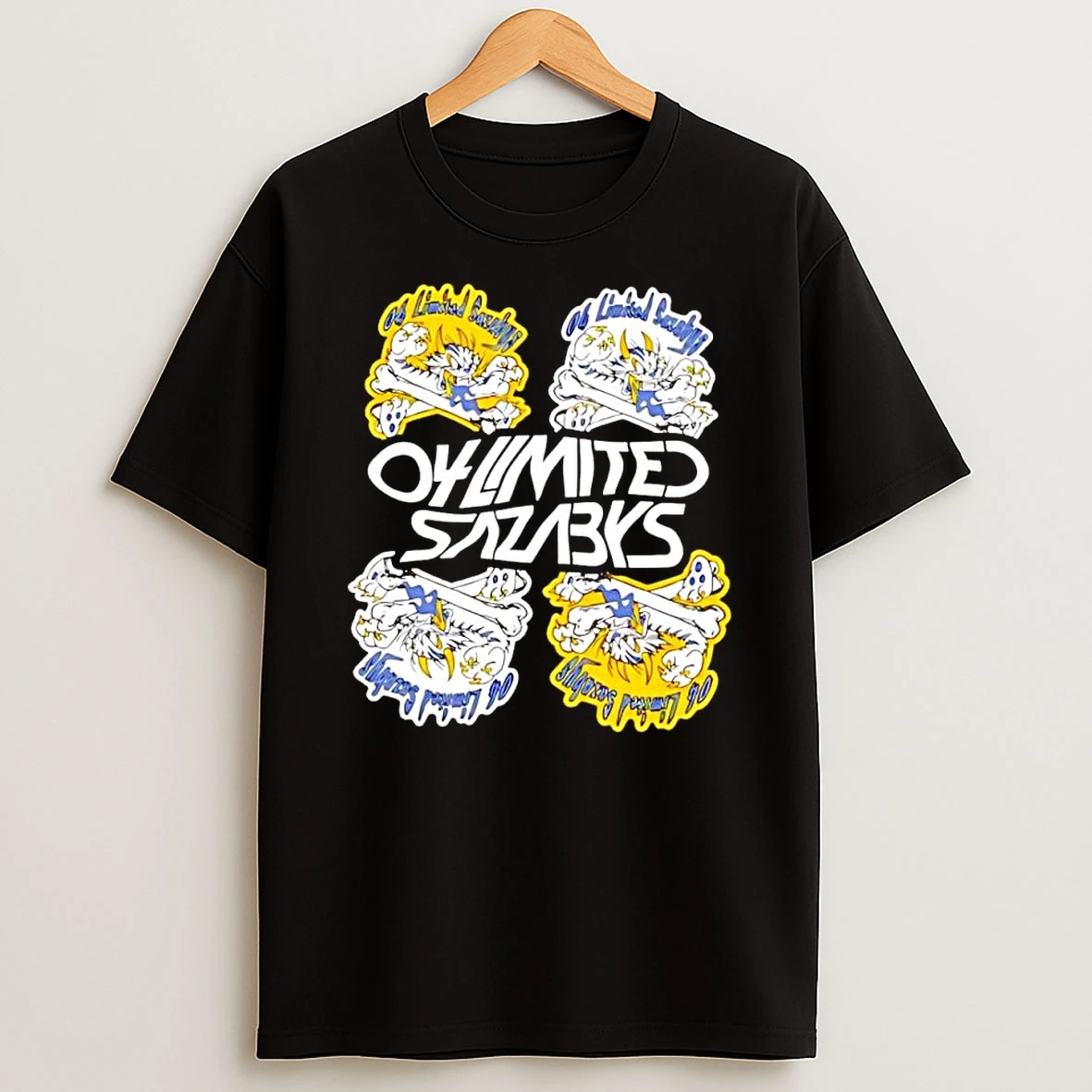 04 Limited Sazabys Character Band Street Style Shirts