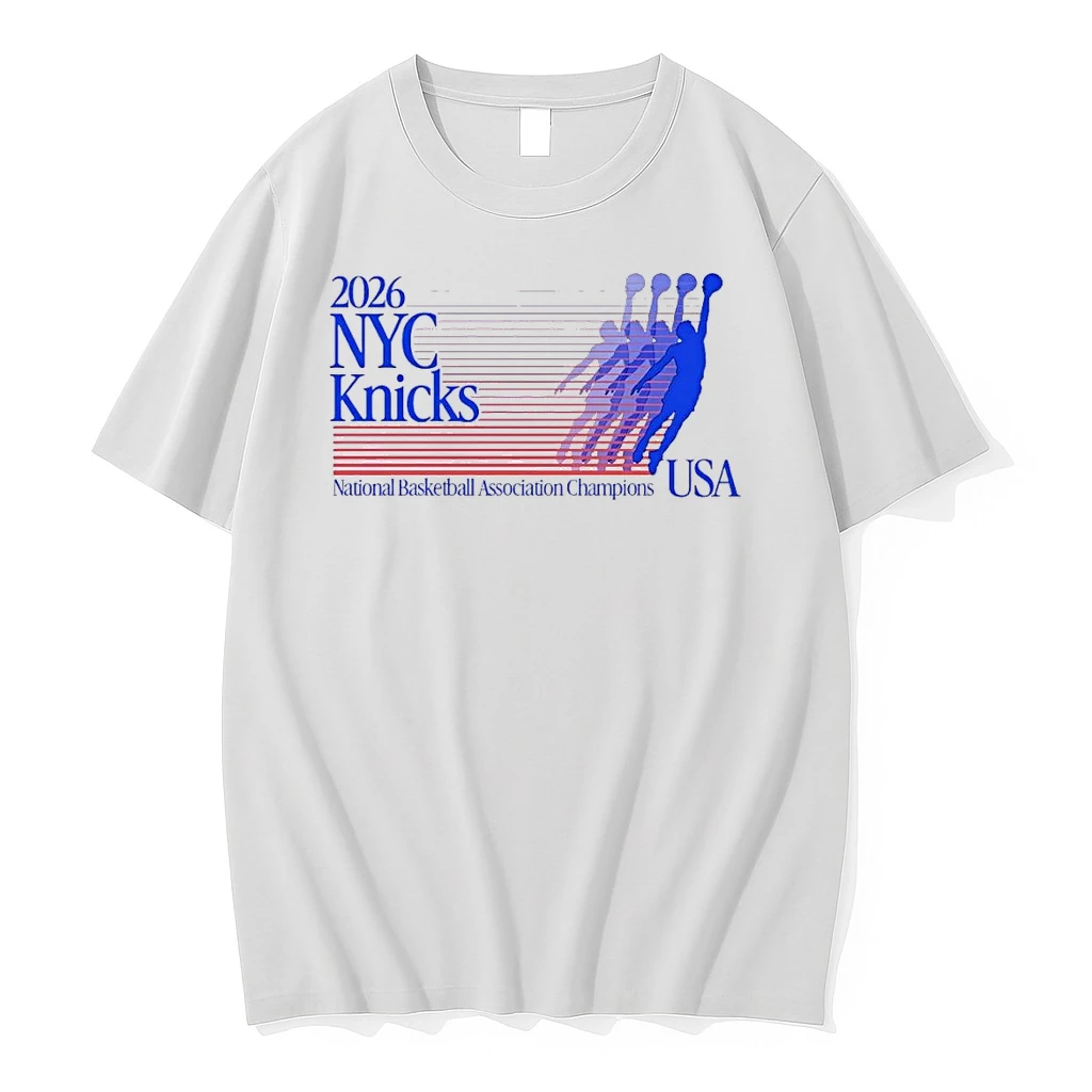 2026 Nyc Knicks National Basketball Association Champions Usa White Shirts