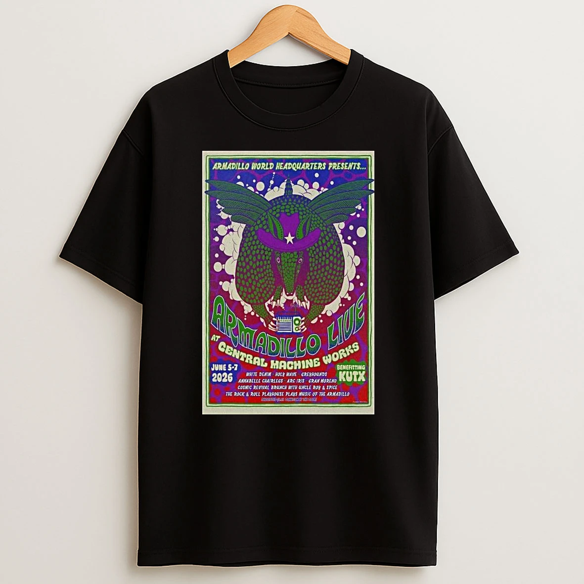 Armadillo Live Austin 2026 1 Shirts
