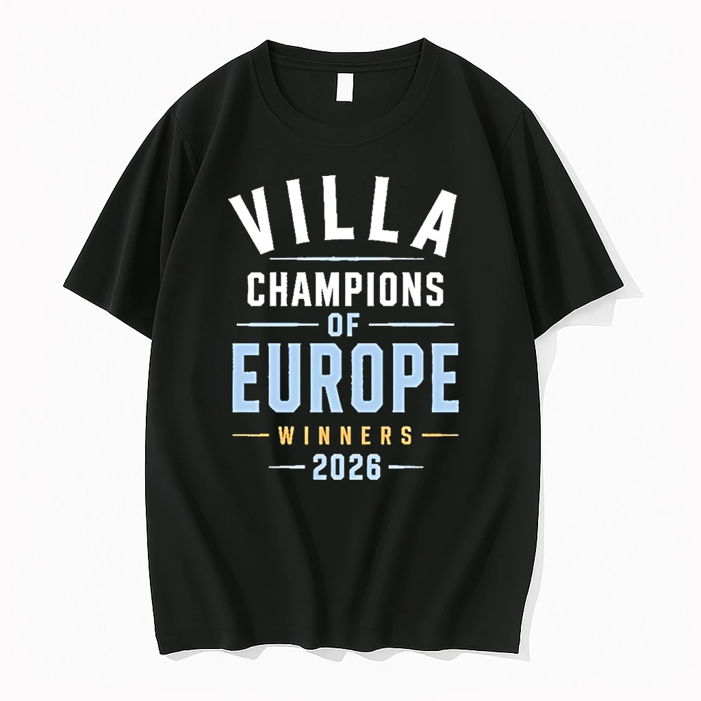 Aston Villa Fc Champions Of Europa League Winners 2026 Shirts