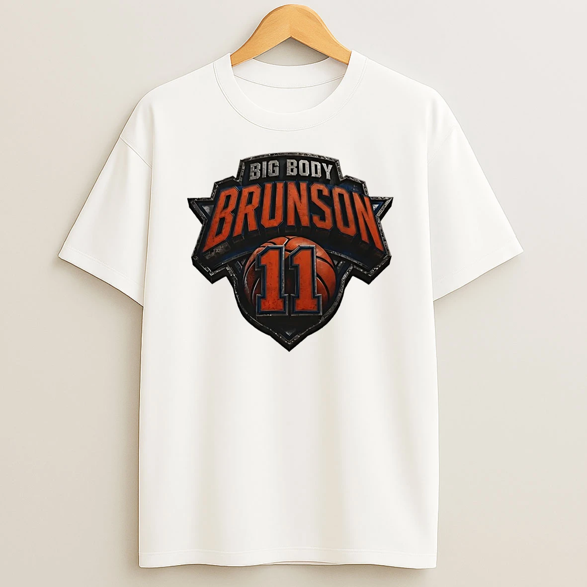 Big Body Jalen Brunson 11 New York Knicks 2026 Champions Parody Logo Shirts