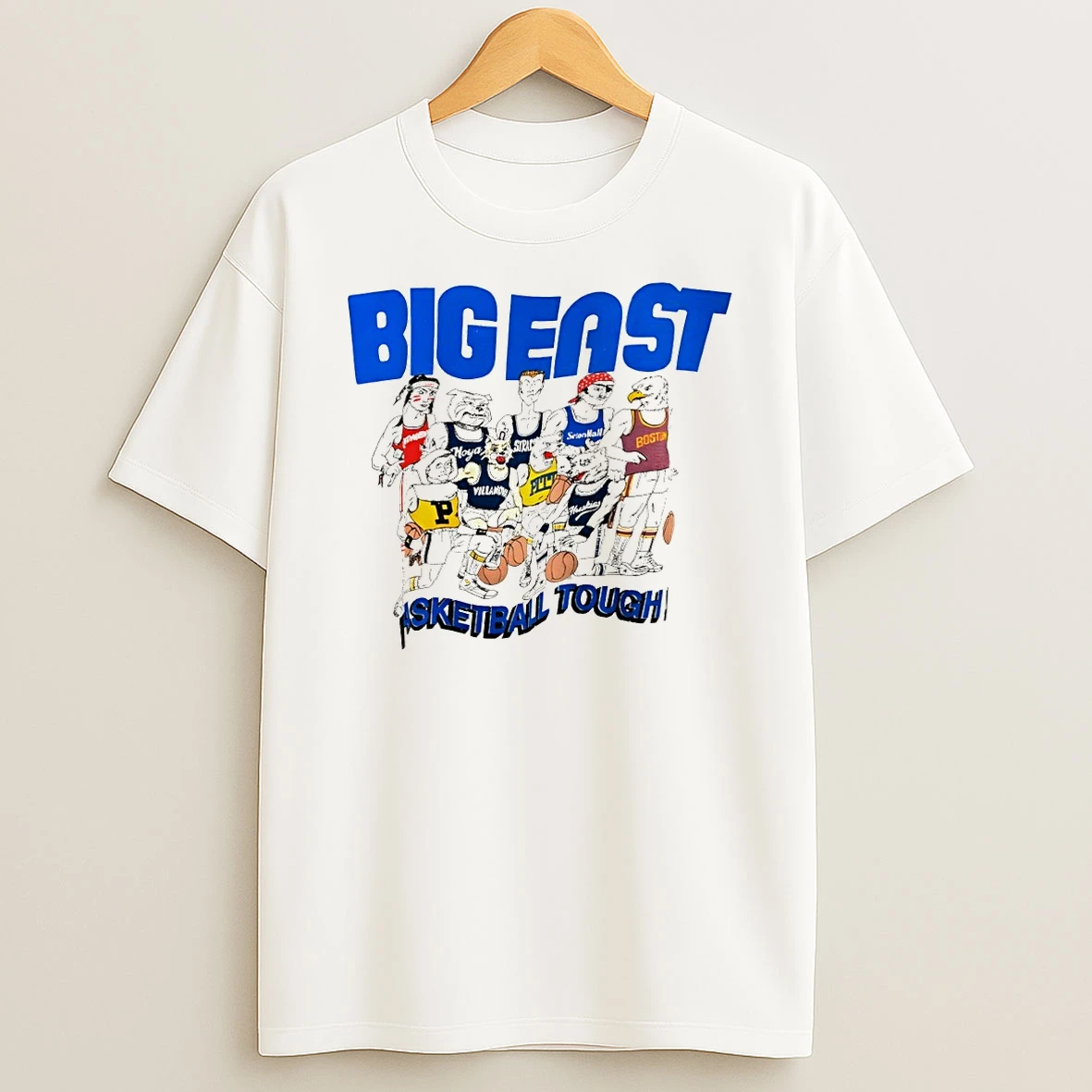 Big East Basketball Teams Boston St Johns Syracuse Villanova Pitt Husky Shirts