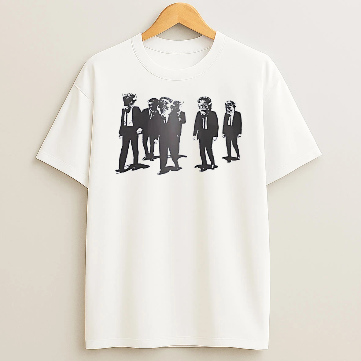 Bison Men In Suits Buffalo Head White Shirts