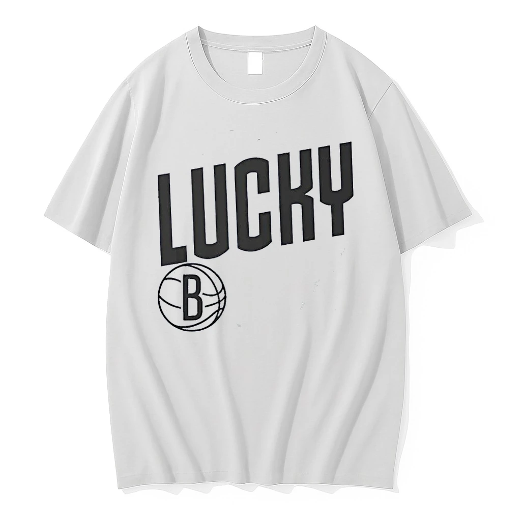 Brooklyn Nets Basketball Fan Apparel This Is My Lucky White Shirts
