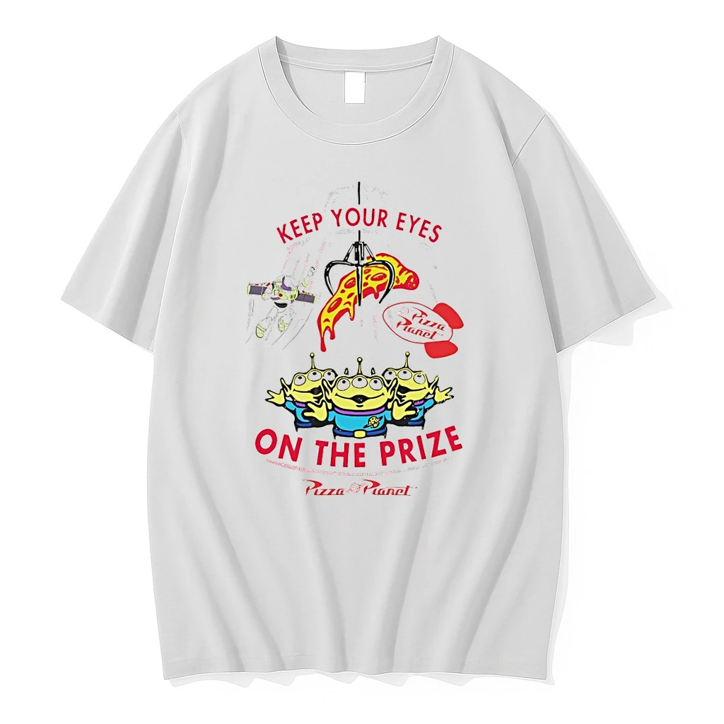 Buzz Lightyear Aliens Pizza Planet Claw Keep Your Eyes On The Prize Shirts