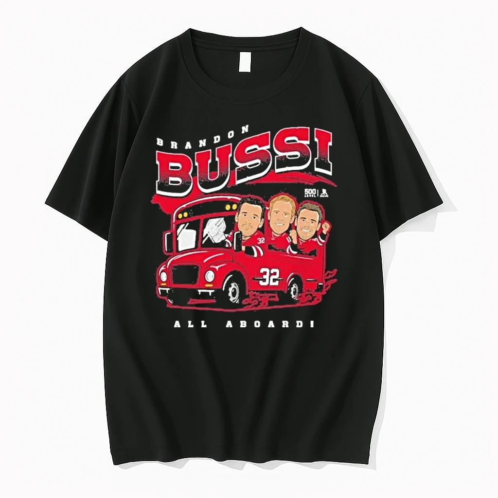 Carolina Hurricanes Brandon Bussi Carolina All Aboard Champions Shirts