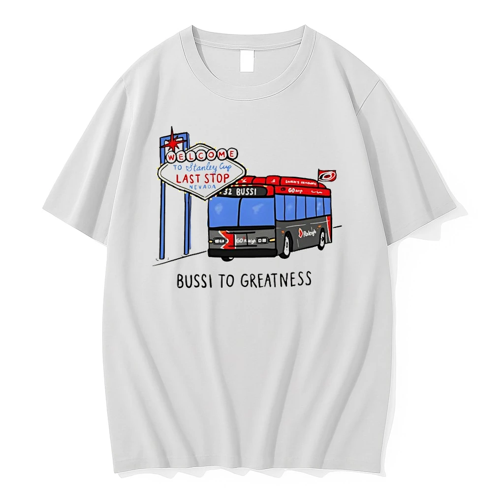 Carolina Hurricanes Hockey Fan Bus Welcome To Stanley Cup Last Stop Nevada Shirts