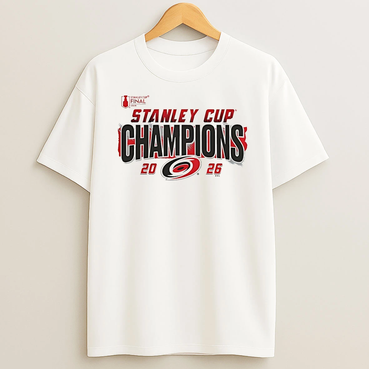 Carolina Hurricanes Hockey Nhl 2026 Stanley Cup Champions Celebration Shirts