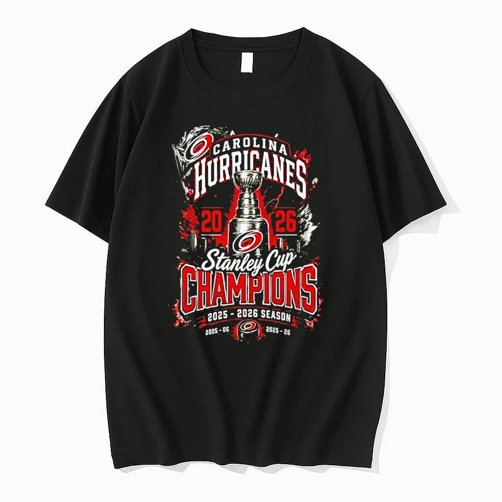 Carolina Hurricanes Hockey Stanley Cup Champions 2025 2026 Season Shirts