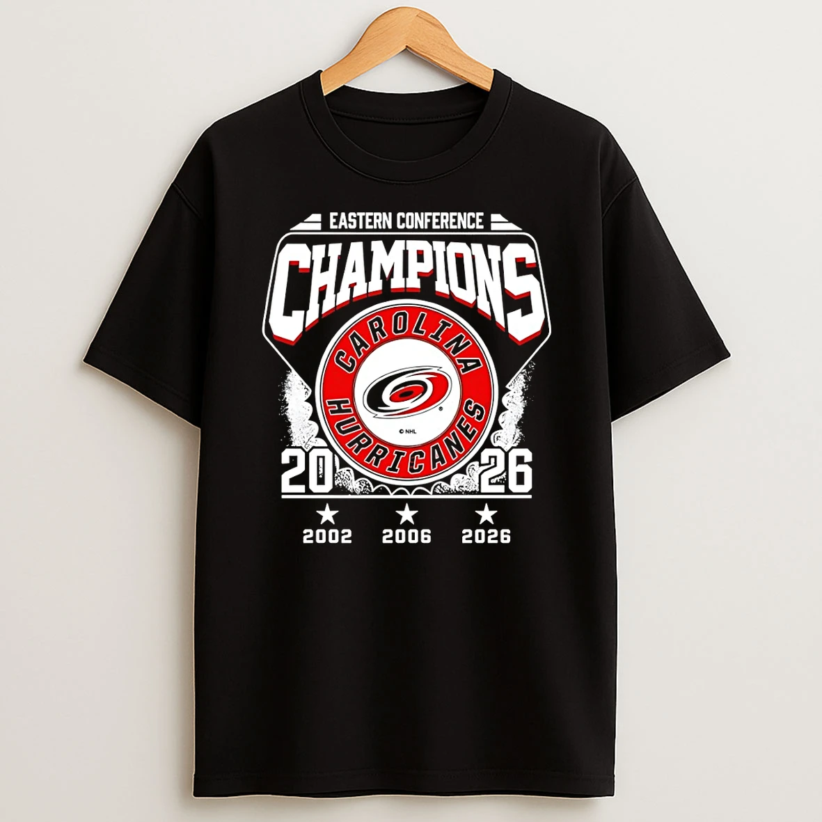 Carolina Hurricanes Hockey Stanley Cup Final Champions Eastern Conference 2002 2026 Shirts