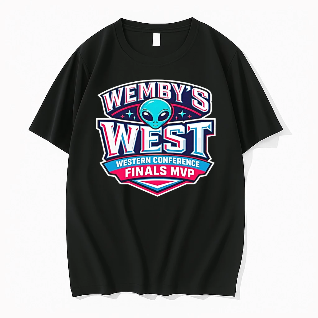 Classic Alien Wembys West Western Conference Basketball Finals Mvp 2026 T Shirts