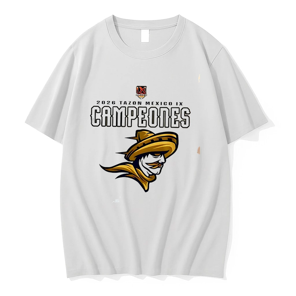 Classic Caudillos De Chihuahua Campeones Del Tazon Mexico Ix 2026 Logo Tee T Shirts
