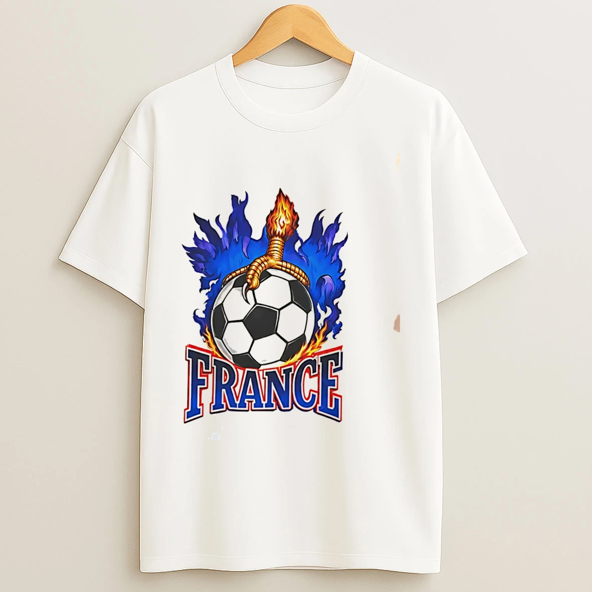Classic France Eagle Football 2026 Graphic Tee T Shirts