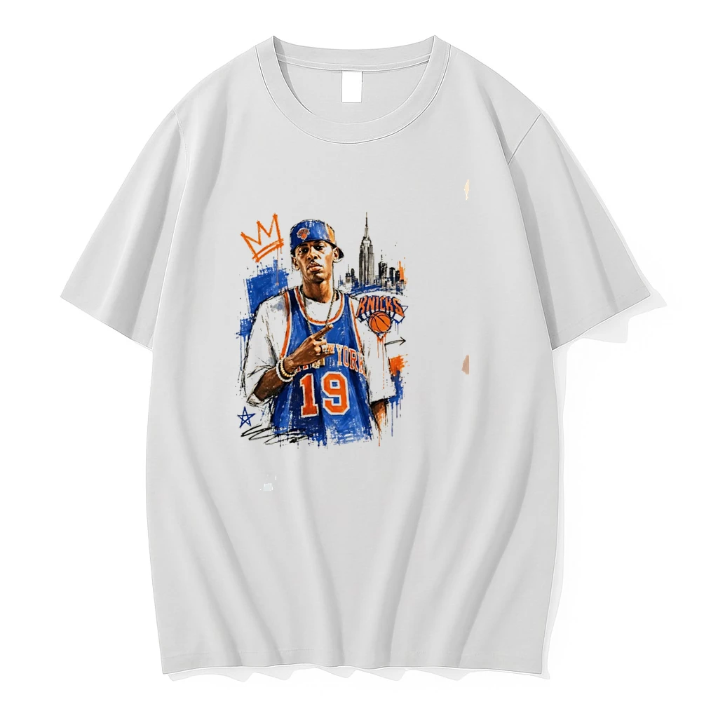 Classic Francisco Lindor New York Knicks Jersey And Hat Graphic Tee T Shirts