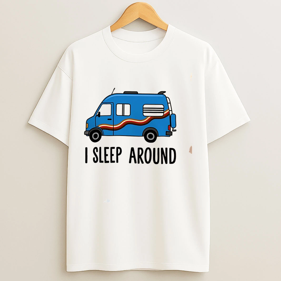 Classic I Sleep Around Tee T Shirts