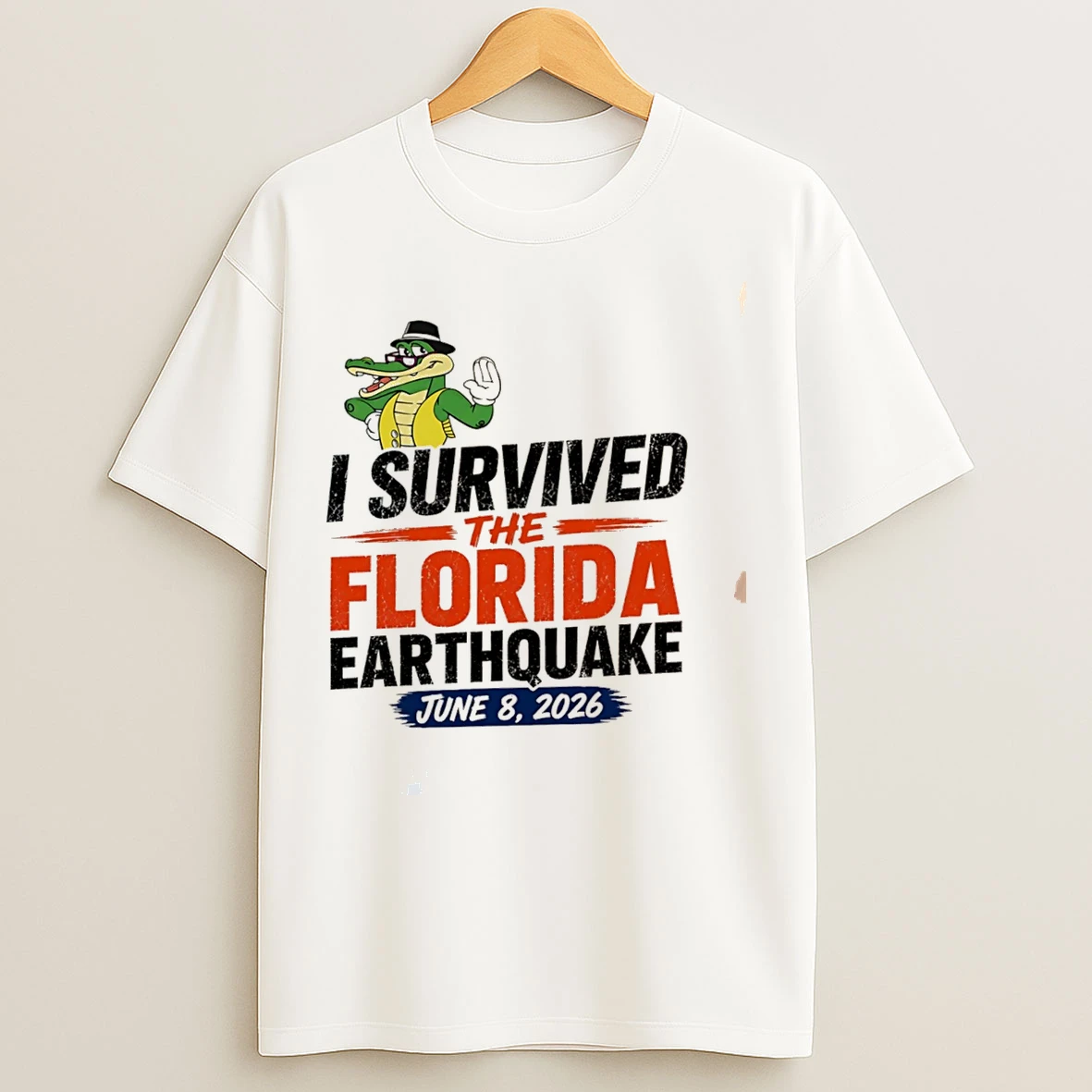 Classic I Survived The Florida Earthquake June 8 2026 Tee T Shirts