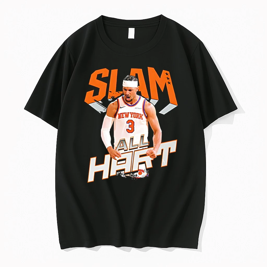 Classic Josh Hart New York Knicks Basketball Slam All Hart 2026 T Shirts