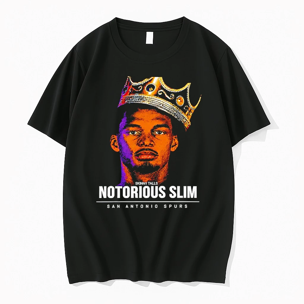Classic King Victor Wembanyama Basketball Star Skinny Talls Notorious Slim San Antonio Spurs T Shirts