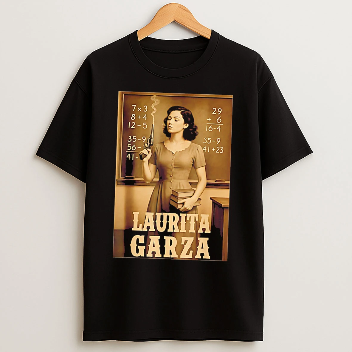 Classic Laurita Garza Western Teacher Scene Vintage Tee T Shirts