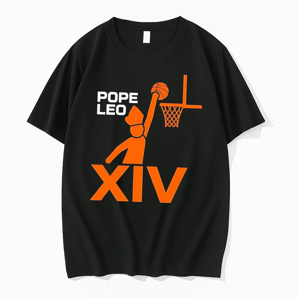 Classic Pope Leo Xivs Ny Dunk New York Knicks Tee T Shirts