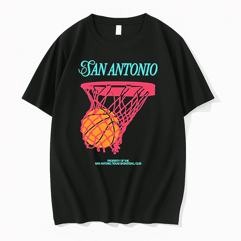 Classic San Antonio Spurs Basketball Property Of The San Antonio Spurs Texas Basketball Club 2026 T Shirts