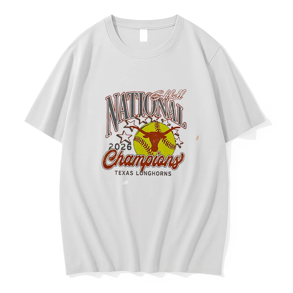 Classic Texas Longhorns 2026 Womens College World Series Champions Star Tee T Shirts
