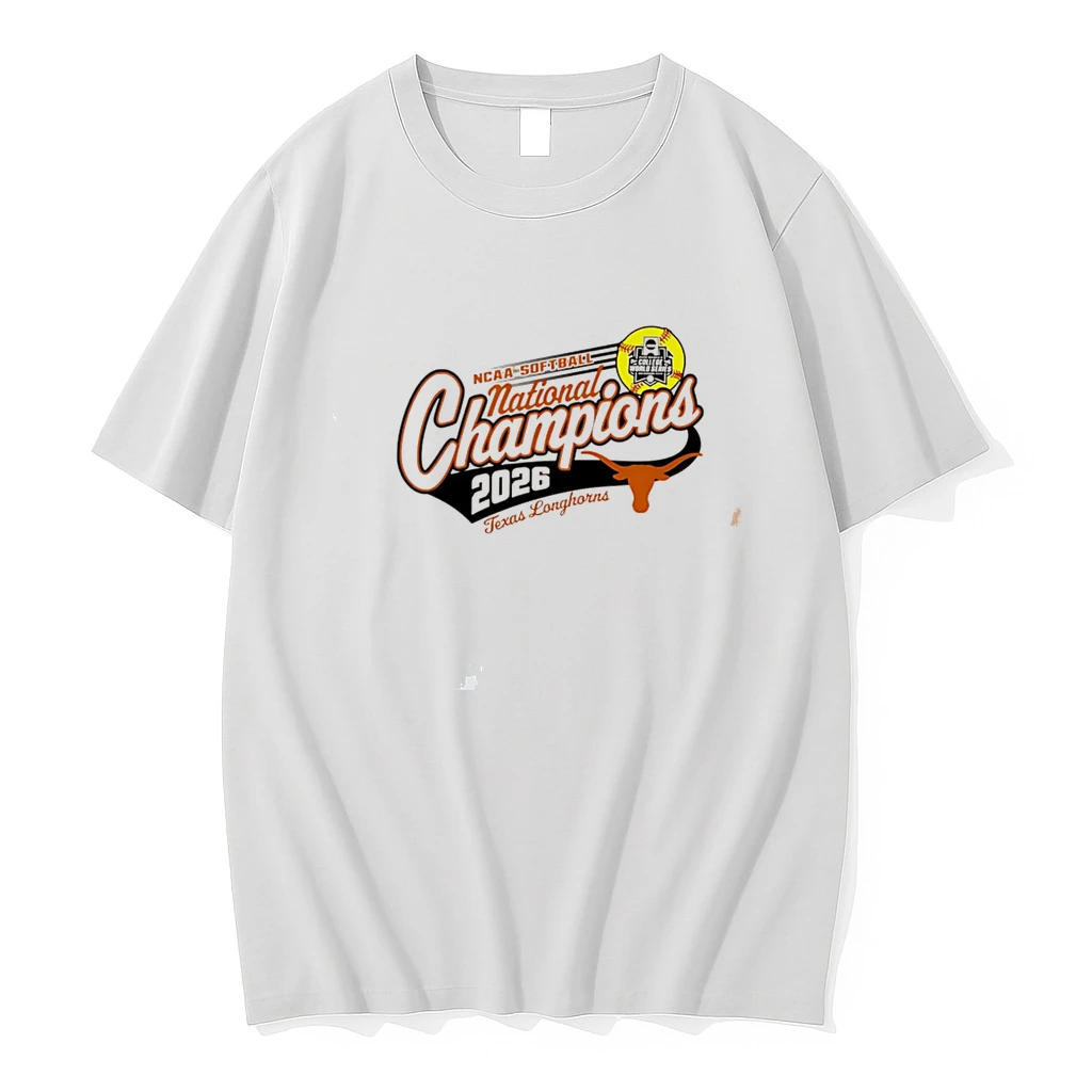 Classic Texas Longhorns Womens 2026 Softball National Champs Tee T Shirts